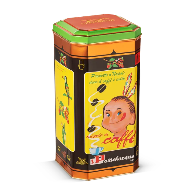 Passalacqua Cremador Kaffee gemahlen 1kg Dose Arabica