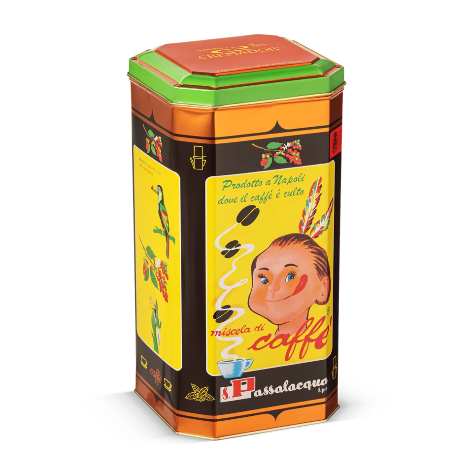 Passalacqua Cremador Kaffee gemahlen 1kg Dose Arabica