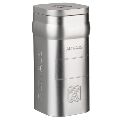 Mondo del Caffè Vorratsdose Teedose Silber Blech 350 g