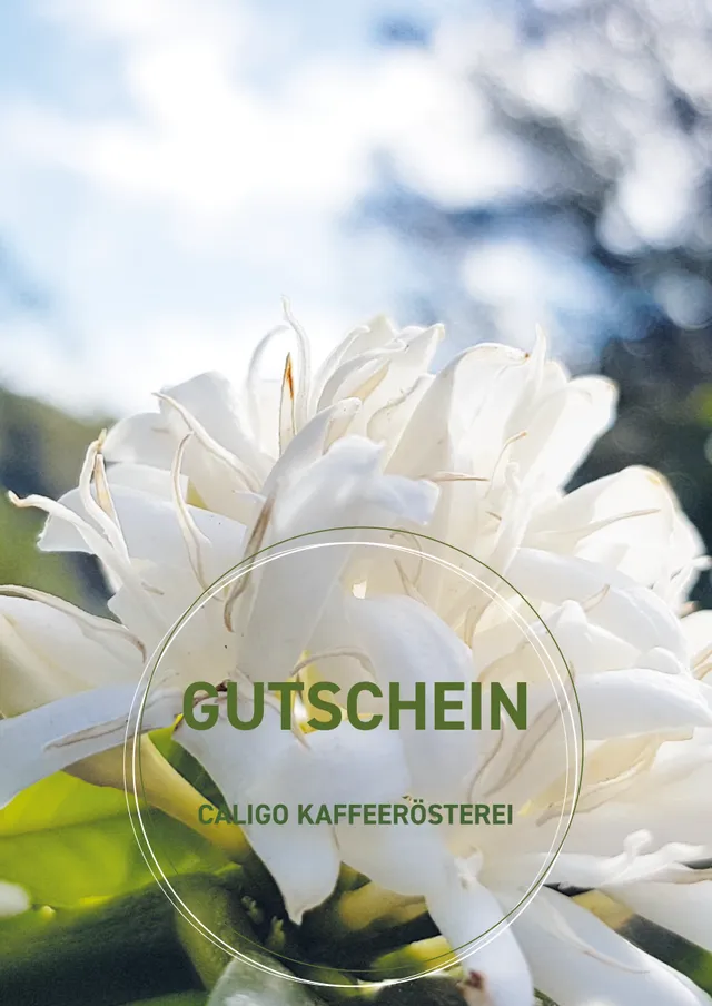 Caligo Kaffeerösterei Gutschein 5 Euro Kaffee Geschenk online