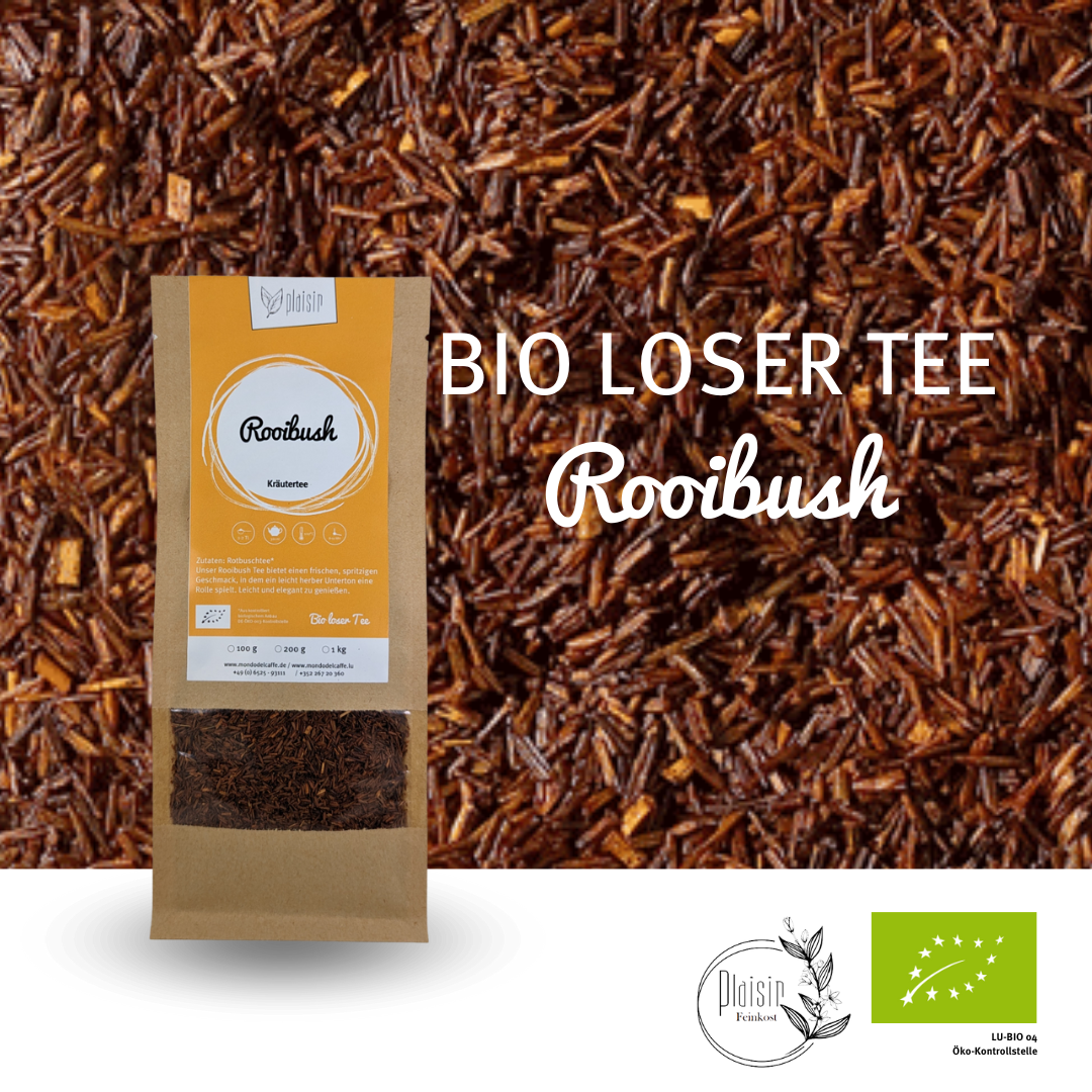 Mondo del Caffè Rooibush Bio Rotbuschtee 100 g lose