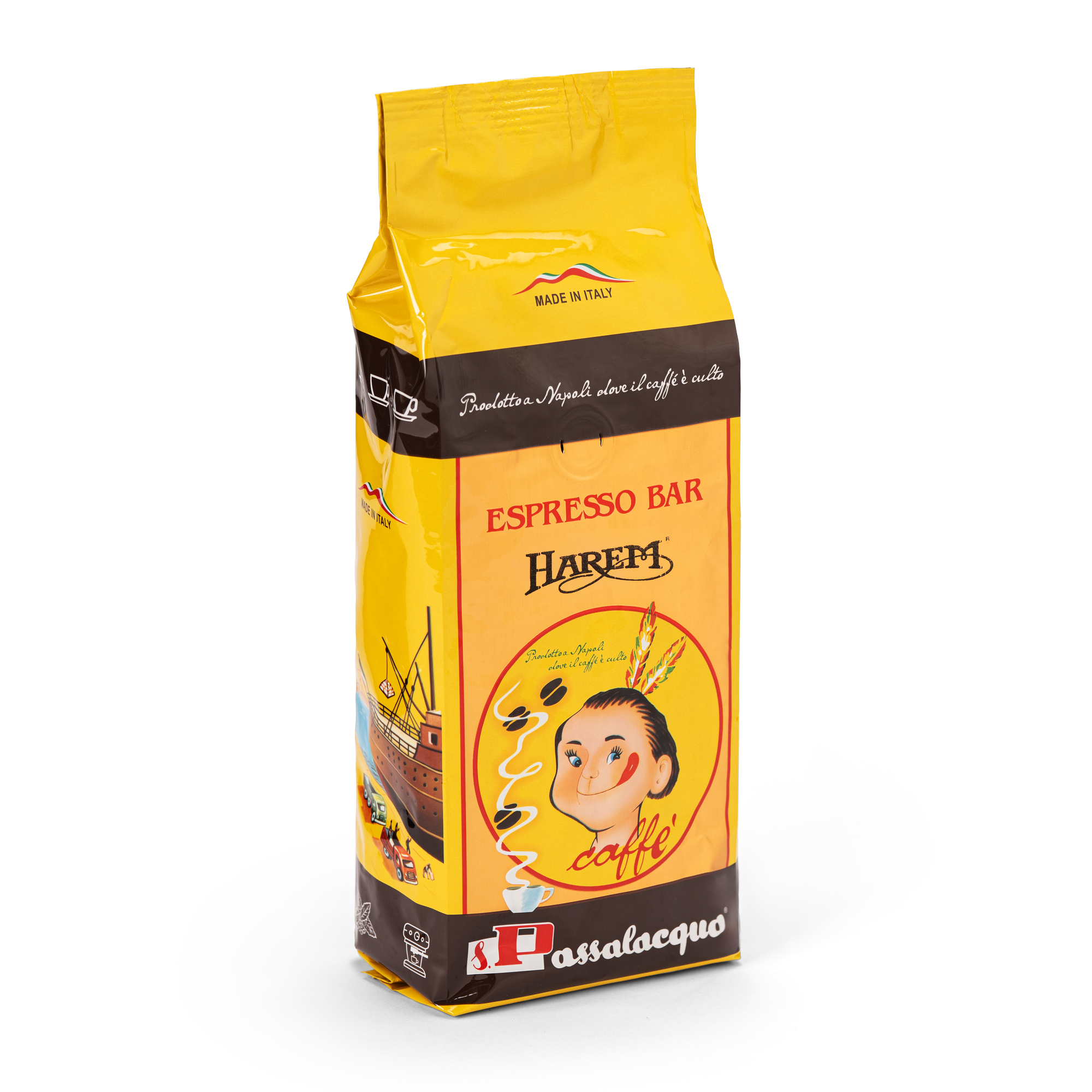 Passalacqua Harem Espressobohnen ganze Bohnen 500g Arabica