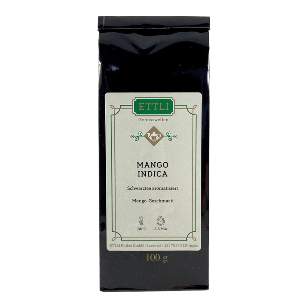 ETTLI Schwarztee Mango Indica aromatisiert 100 g