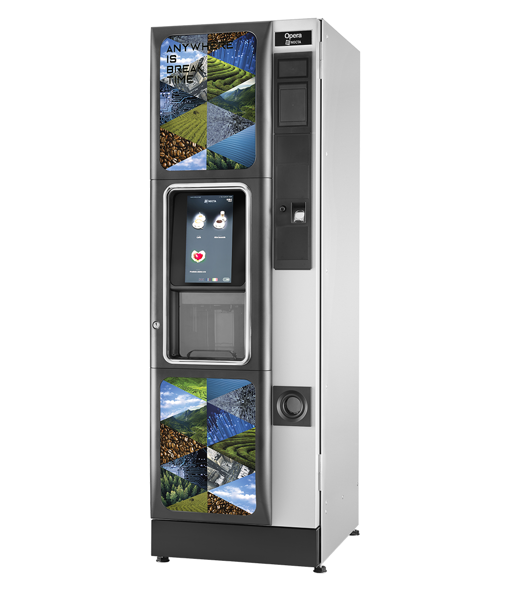 Necta Opera Touch ES Kaffeeautomat Standautomat Direktwahl