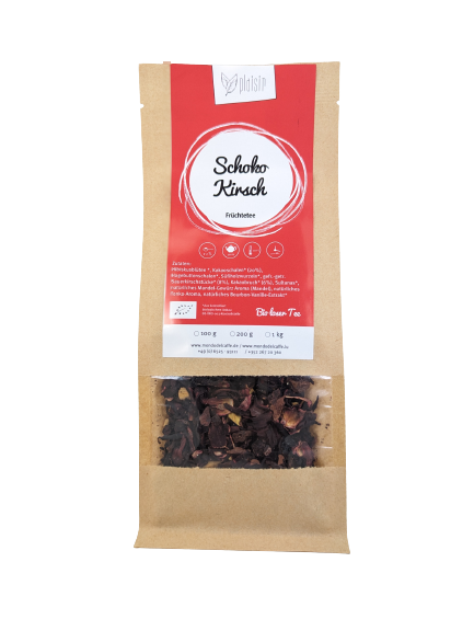 Plaisir Bio Schoko Kirsch Früchtetee 100 g lose