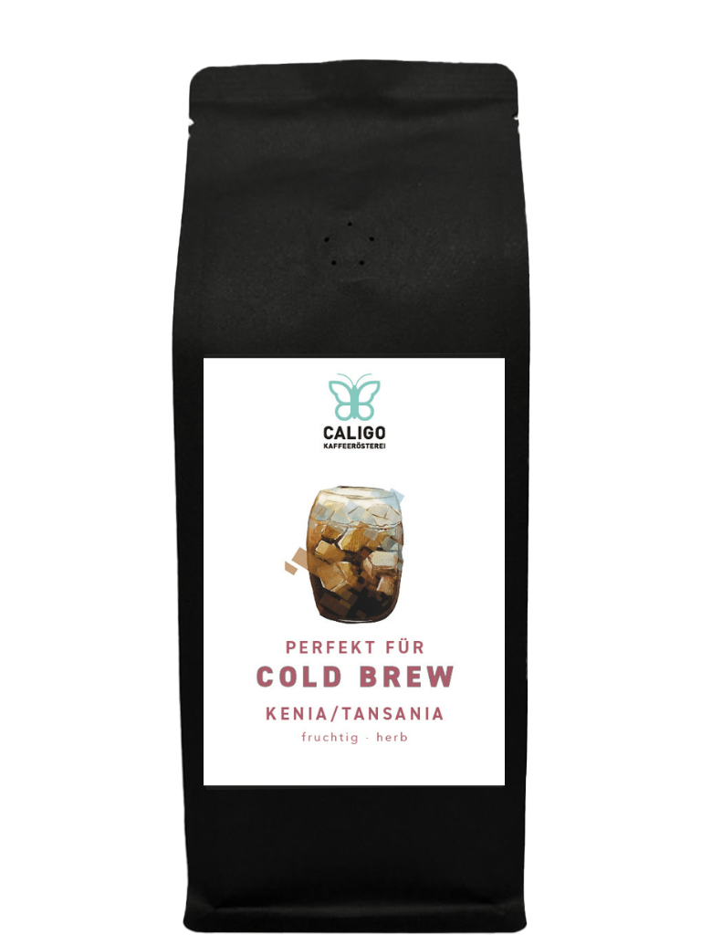 Caligo Cold Brew Blend Filterkaffee 250g Bohne Beere