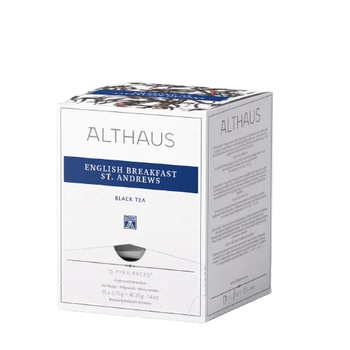 Althaus English Breakfast St Andrews Schwarztee 15 Pyra Packs