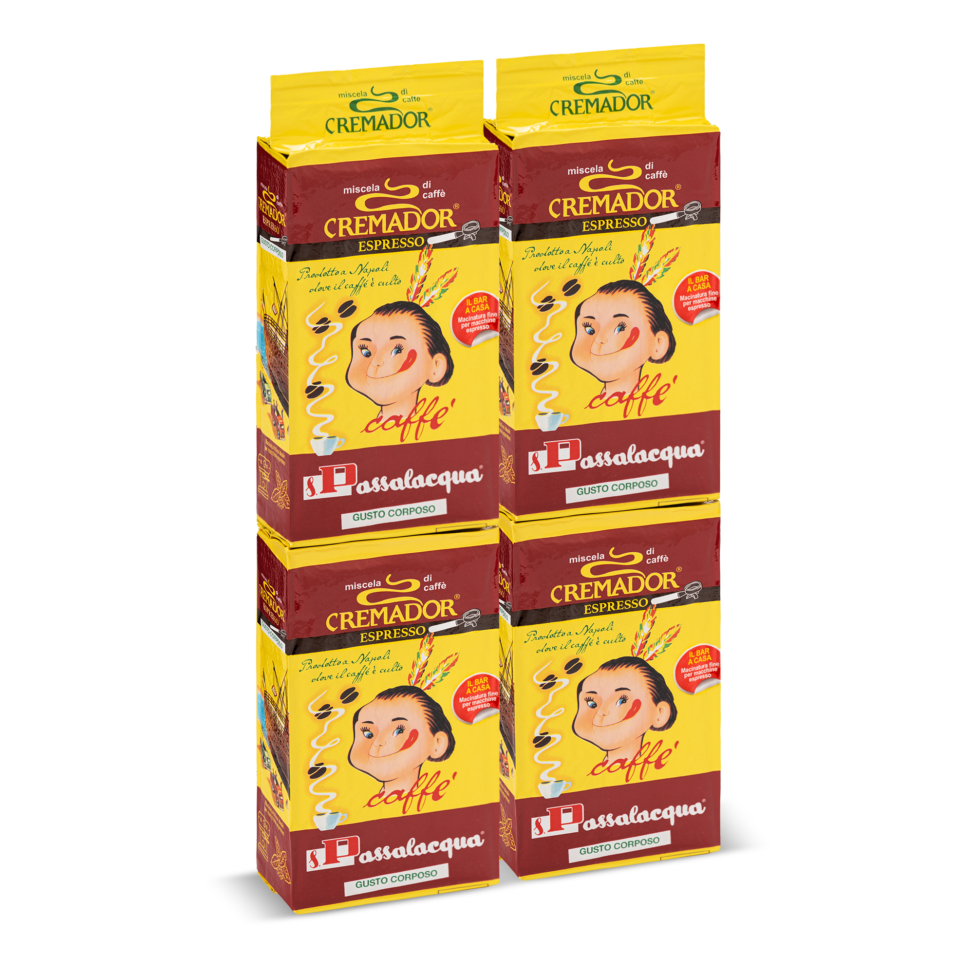 Passalacqua Cremador E Kaffee gemahlen 250g Arabica