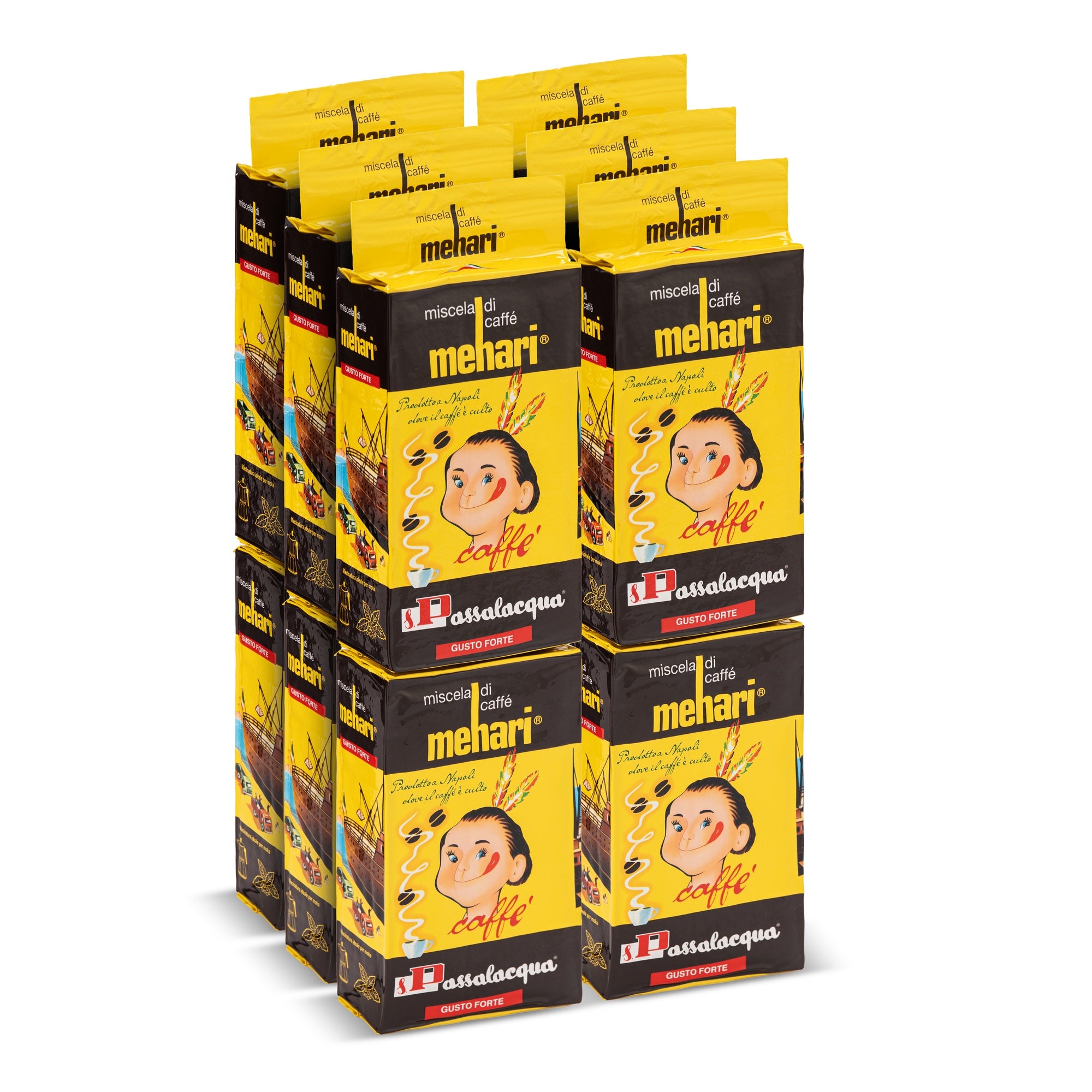 Passalacqua Mehari Espressopulver 250g gemahlen stark