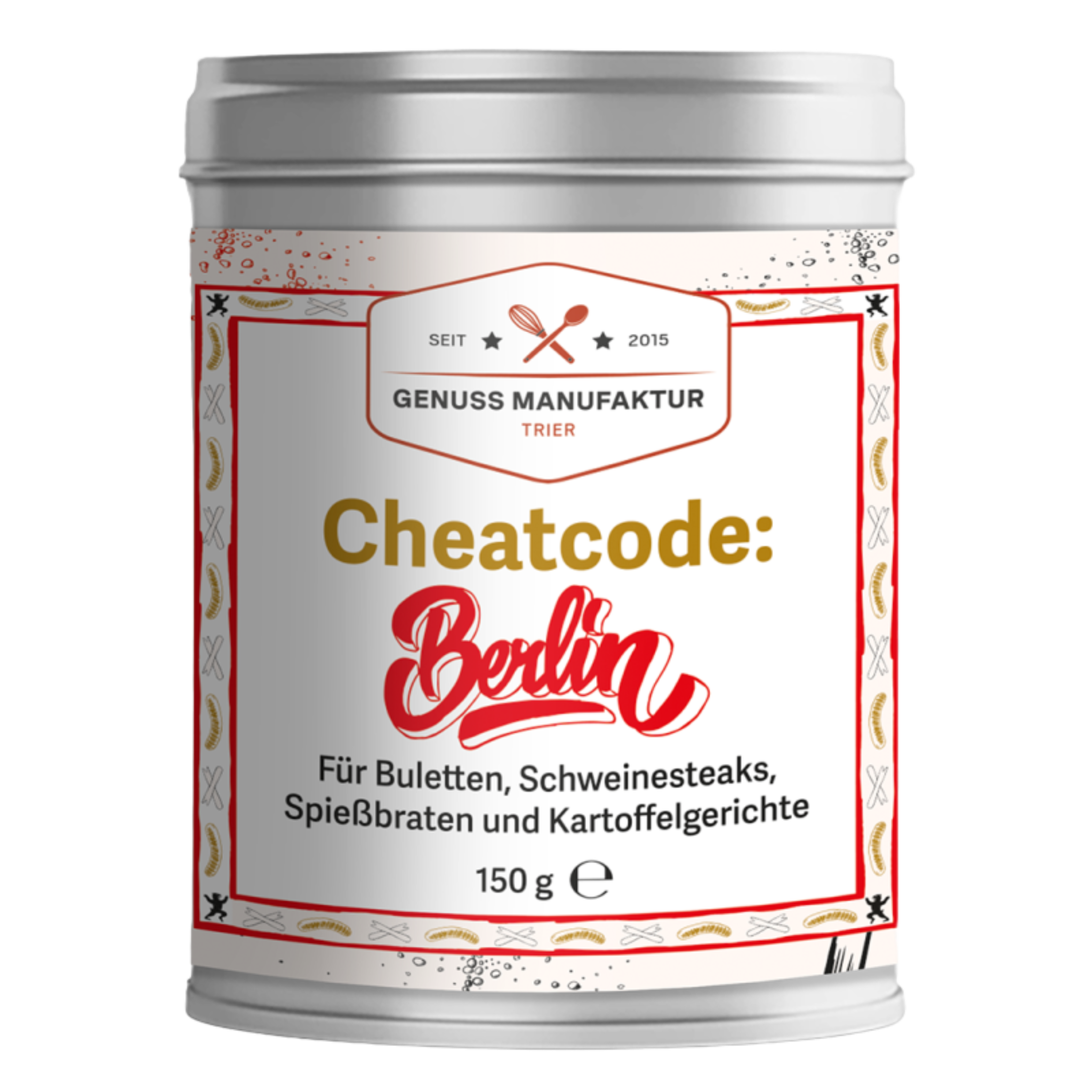Cheatcode Berlin Gewürz Burger Hack 100 g Beutel Genussmanufaktur