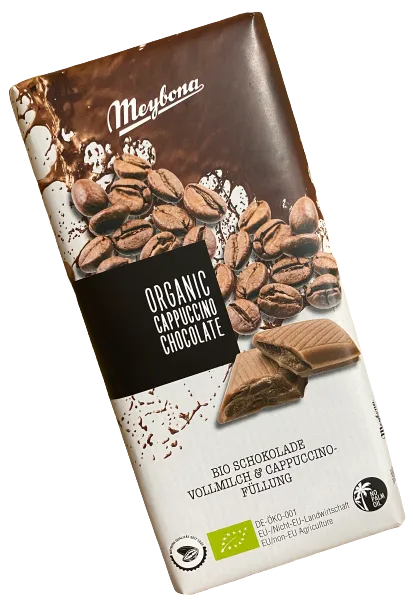 Meybona Bio Schokolade Vollmilch Cappuccino Tafel