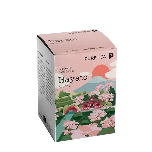 Mondo del Caffè Feinkost Hayato Sencha Bio Grüntee 15x3g