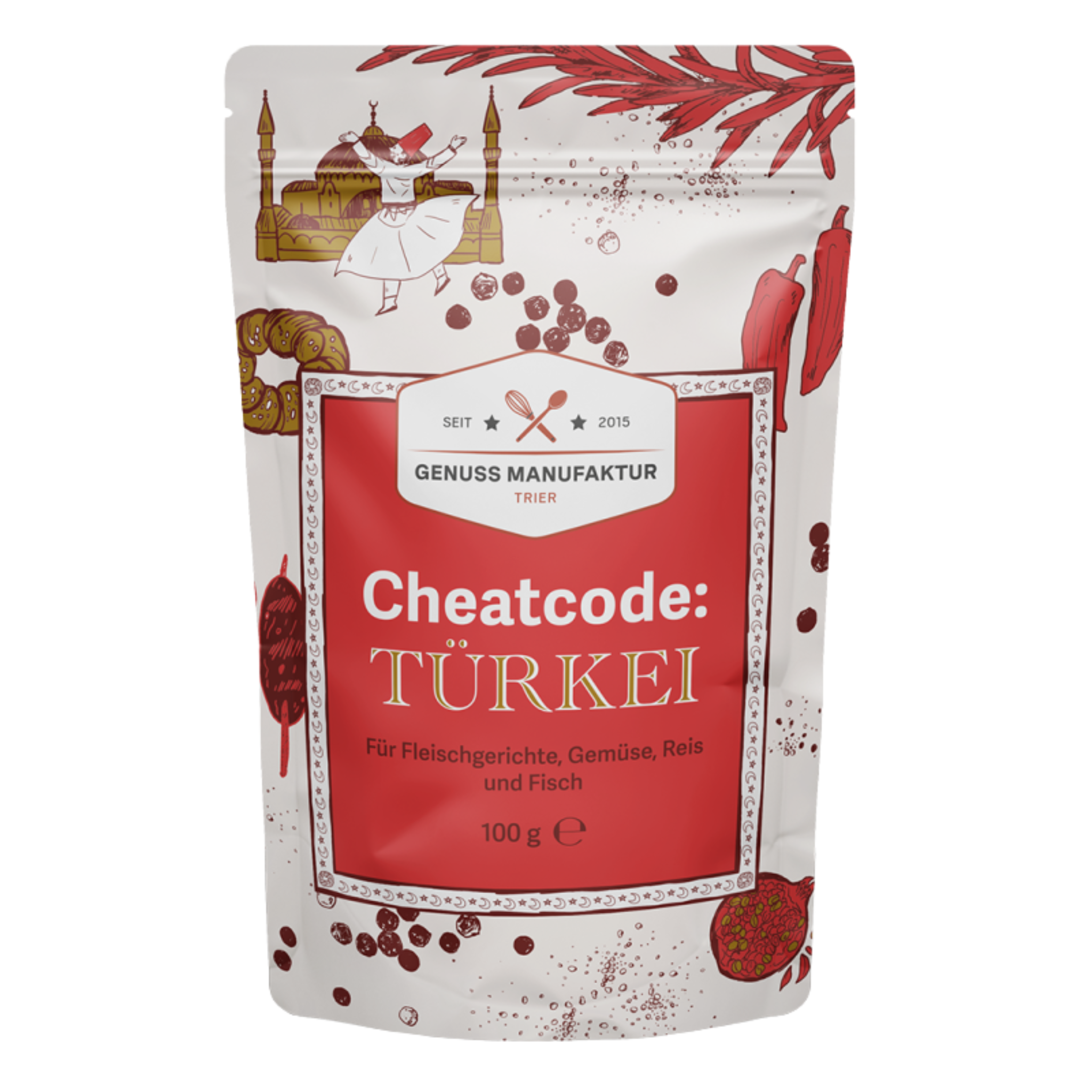 Cheatcode Türkei Gewürzmischung 100g Beutel orientalisch