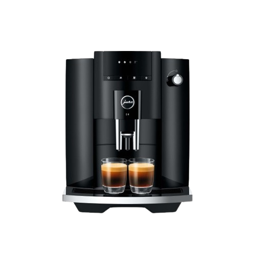 Jura E4 Kaffeevollautomat Piano Black One-Touch 15 Bar