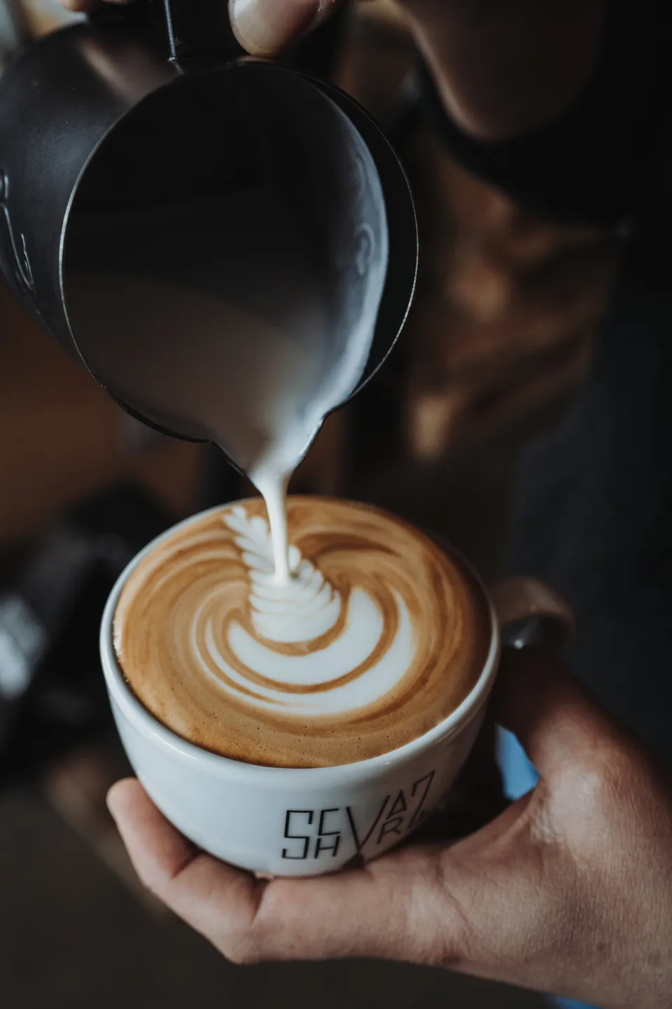 Schvarz Merch Latte Art Kurs Gutschein Orest Print@Home