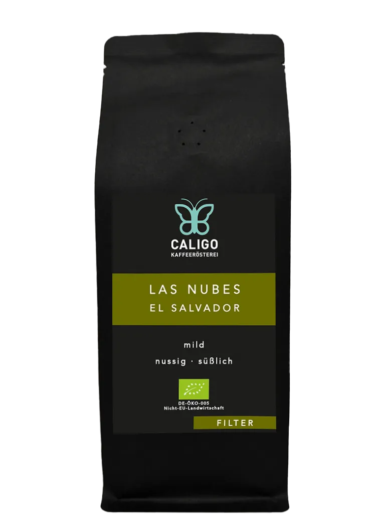 Caligo Las Nubes El Salvador BIO Filterkaffee 250g Arabica