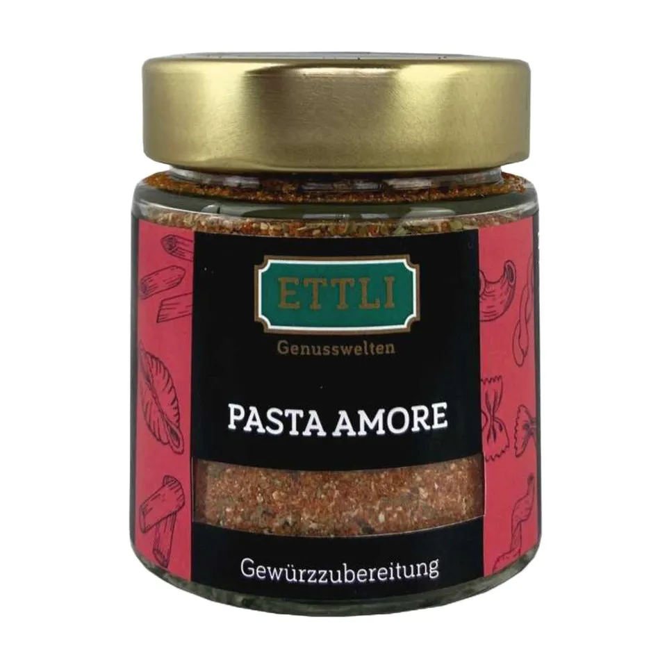 ETTLI Pasta Amore 60 g Gewürzmischung Schraubglas