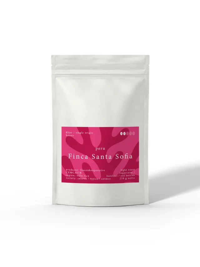 Caligo PROJEKTKAFFEE El Coral Santa Sofia Filterkaffee 250g Bohnen bio