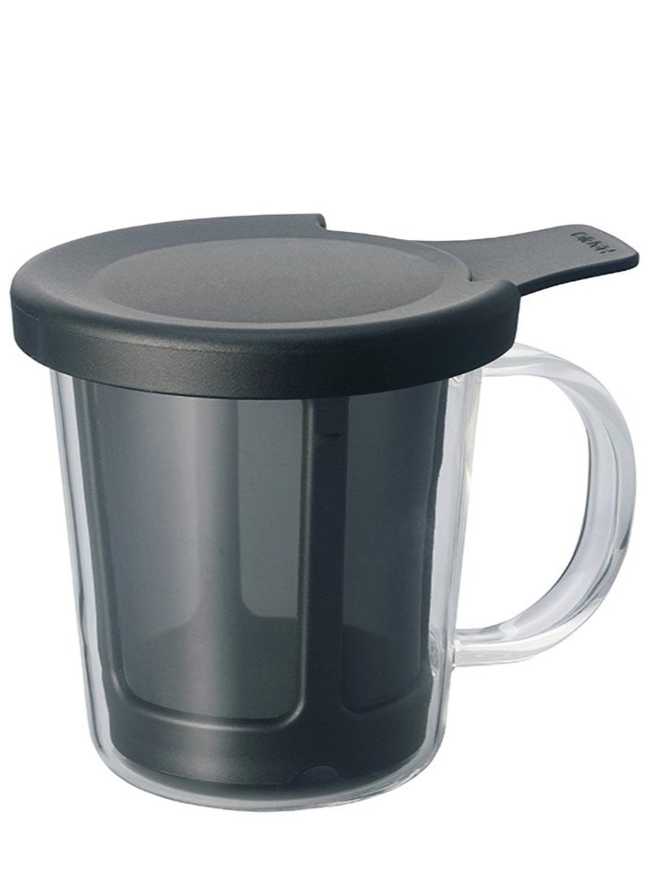 Hario One Cup Coffee Maker Kaffeebereiter Glas mit Filter