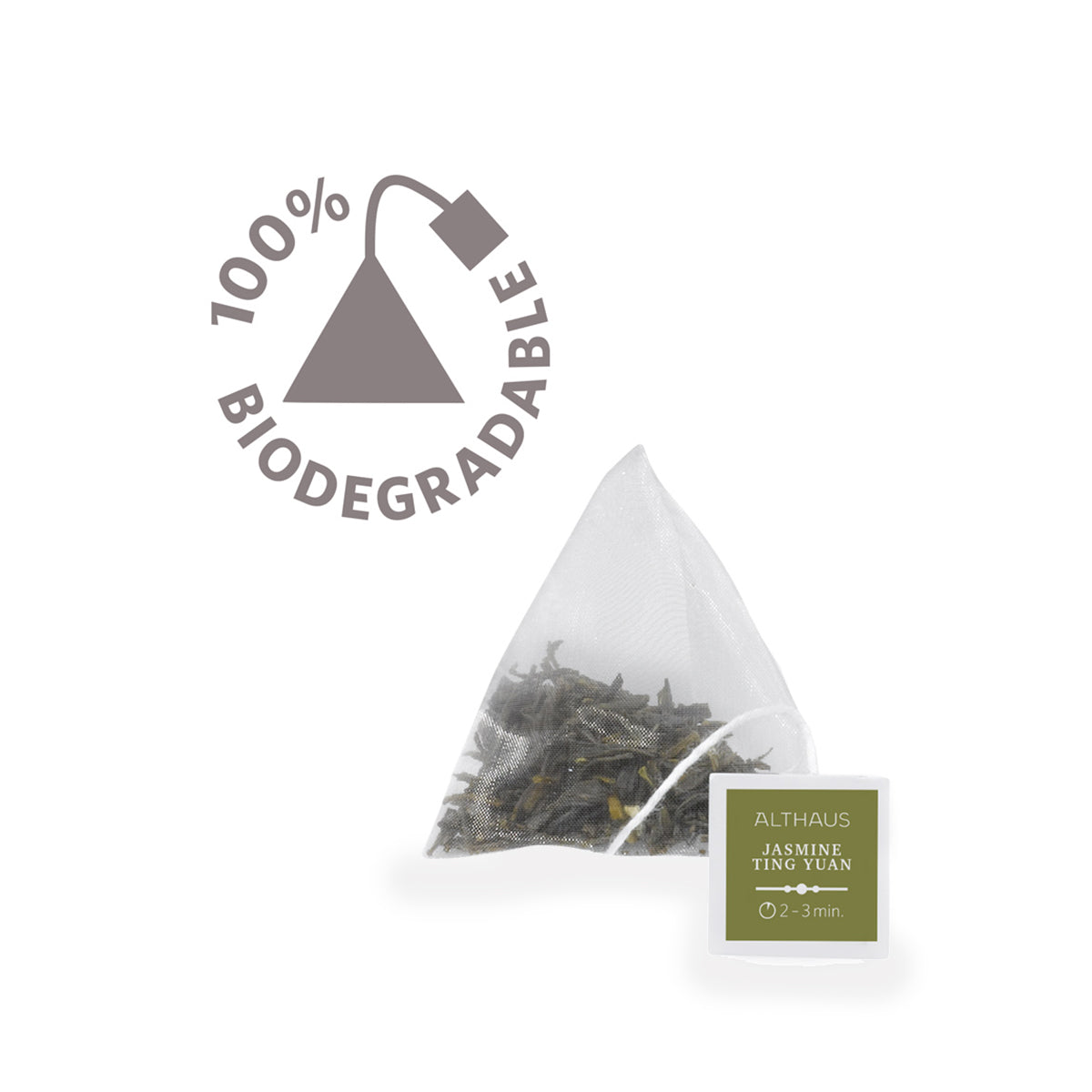 Althaus Jasmine Ting Yuan grüner Tee 15 Pyra Packs Jasmin