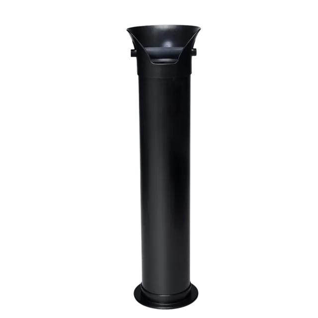 Rhino Thumpa Abschlagbehälter Floor 86 cm HDPE schwarz