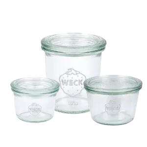 Mondo del Caffè Zubehör WECK Gläser 12x80ml mit Glasdeckel