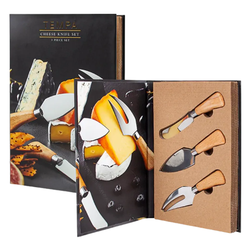 TEMPA Fromagerie Käsemesser-Set 3-teilig Käse