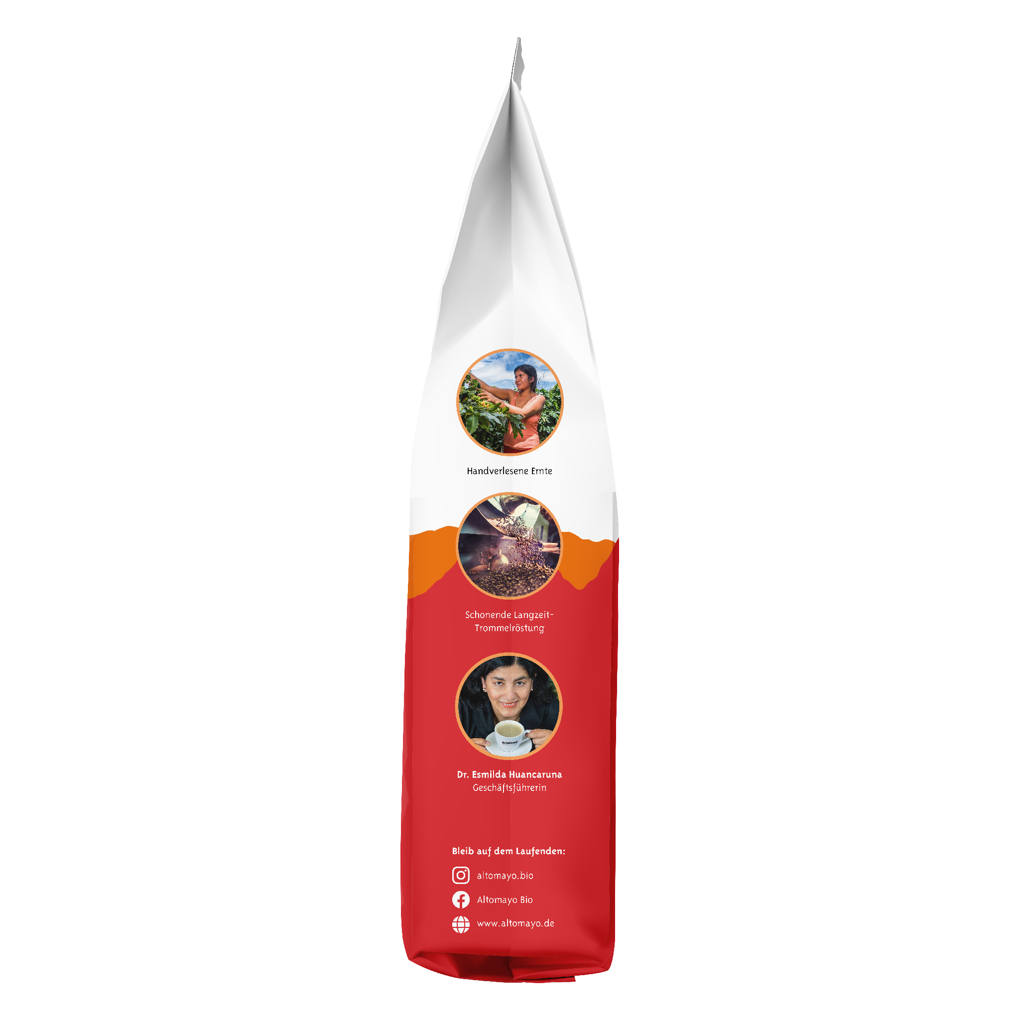 Altomayo Bio-Espresso Intensivo Peru Bohnen 500 g intensiv