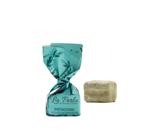 La Perla Pistacchio Trüffel-Praline weiße Schokolade 1 Stück