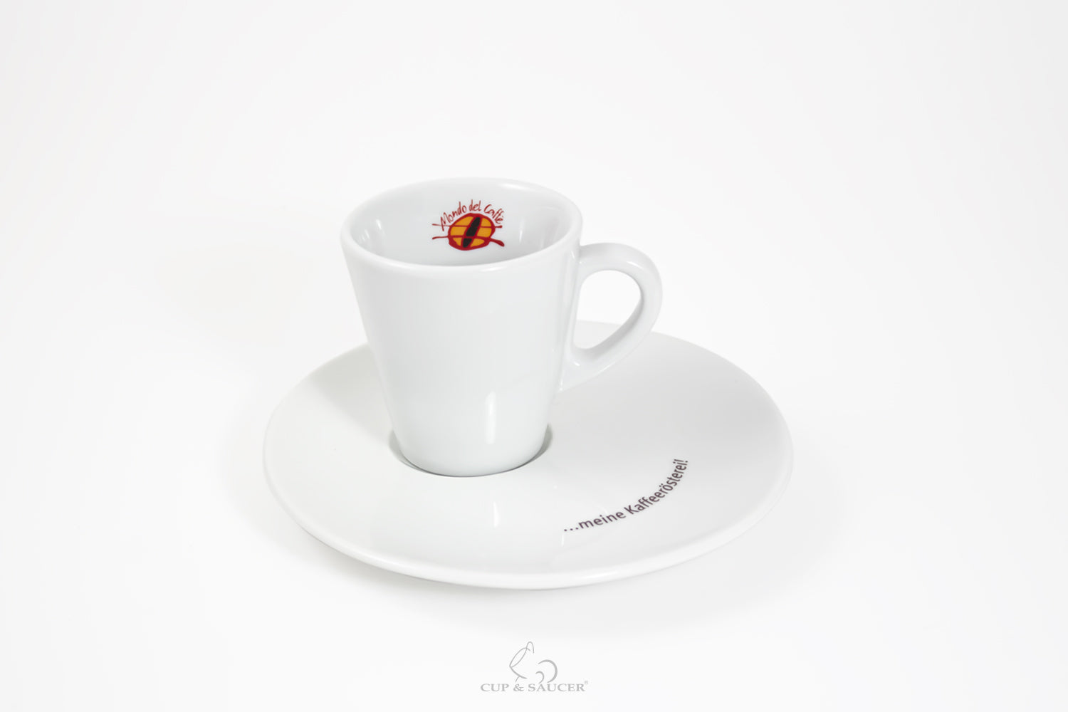 Mondo del Caffè Espressotasse Porzellan Untertasse