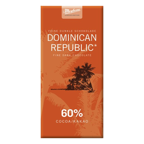 Meybona Ursprungs-Schokolade 85% Kakao Dominican Republic Tafel Zartbitter