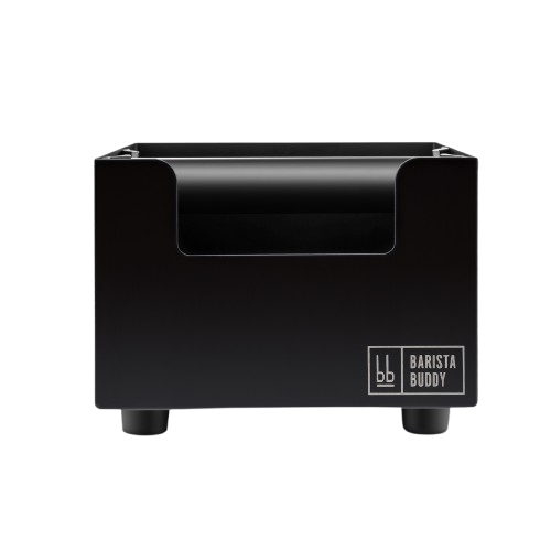 Mondo del Caffè Zubehör Abschlagkasten Knockbox Schwarz Matt 16 cm