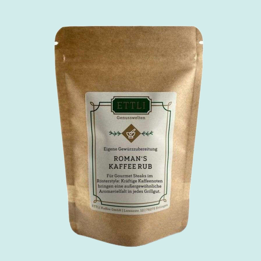 ETTLI Roman's Kaffee Rub Gewürz 60 g Paprika Mocca