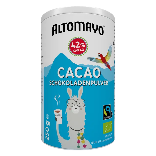 Altomayo Bio-Cacao Schokoladenpulver 250 g 42% Kakao