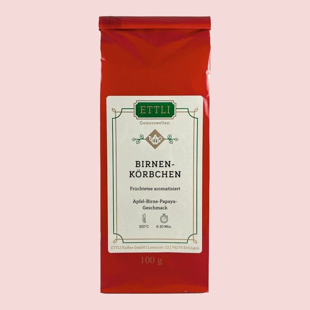ETTLI Birnenkörbchen Früchtetee 100 g Apfel-Birne