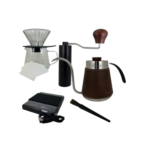 Mondo del Caffè Barista Buddy Filterkaffee Set schwarz 7-teilig