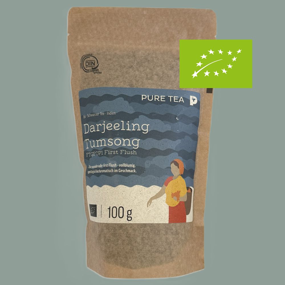 ETTLI Bio Darjeeling Tumsong Schwarztee 100 g