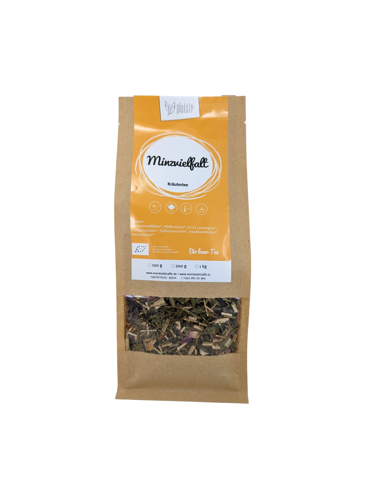 Mondo del Caffè Minzvielfalt Bio Tee 100g lose