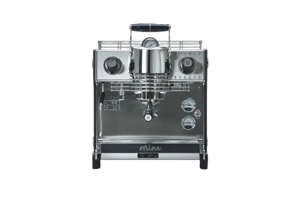Dalla Corte Mina Siebträgermaschine Schwarz Espressomaschine