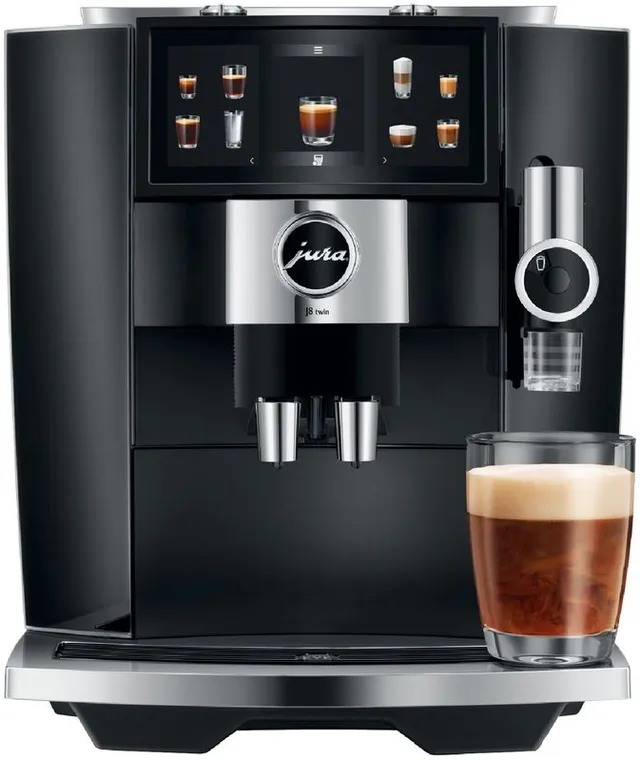 Mondo del Caffè JURA J8 Twin Diamond Black Vollautomat