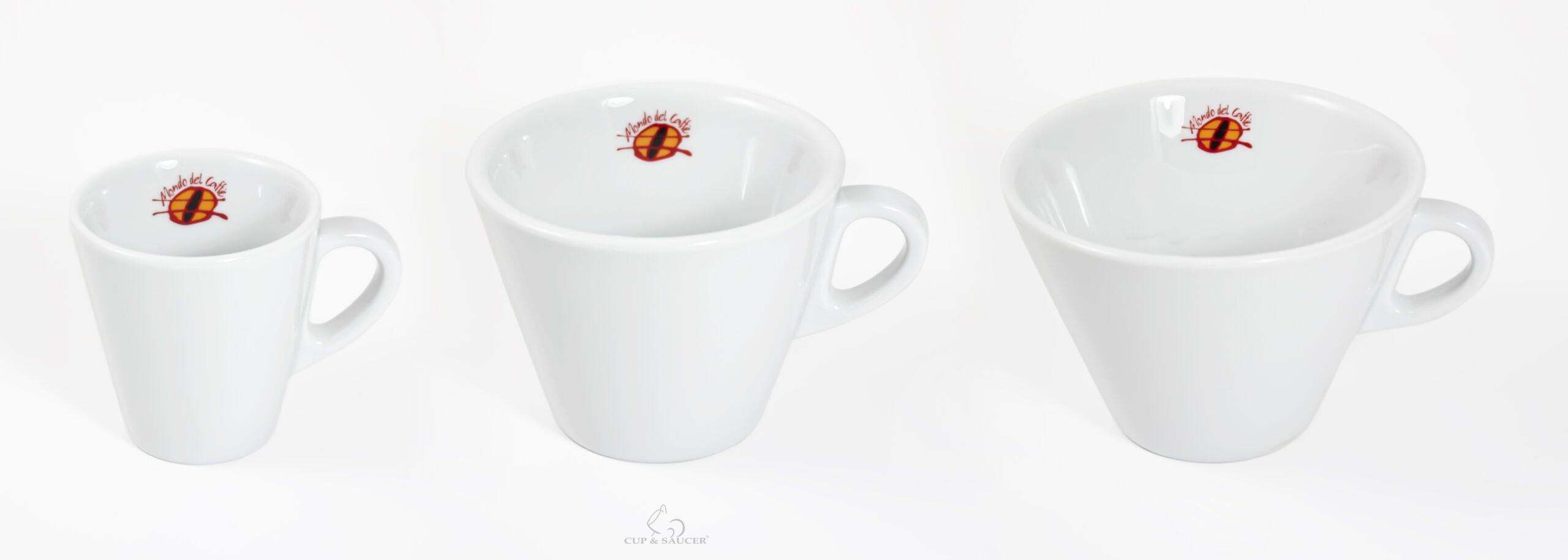 Mondo del Caffè Espressotasse Porzellan Untertasse