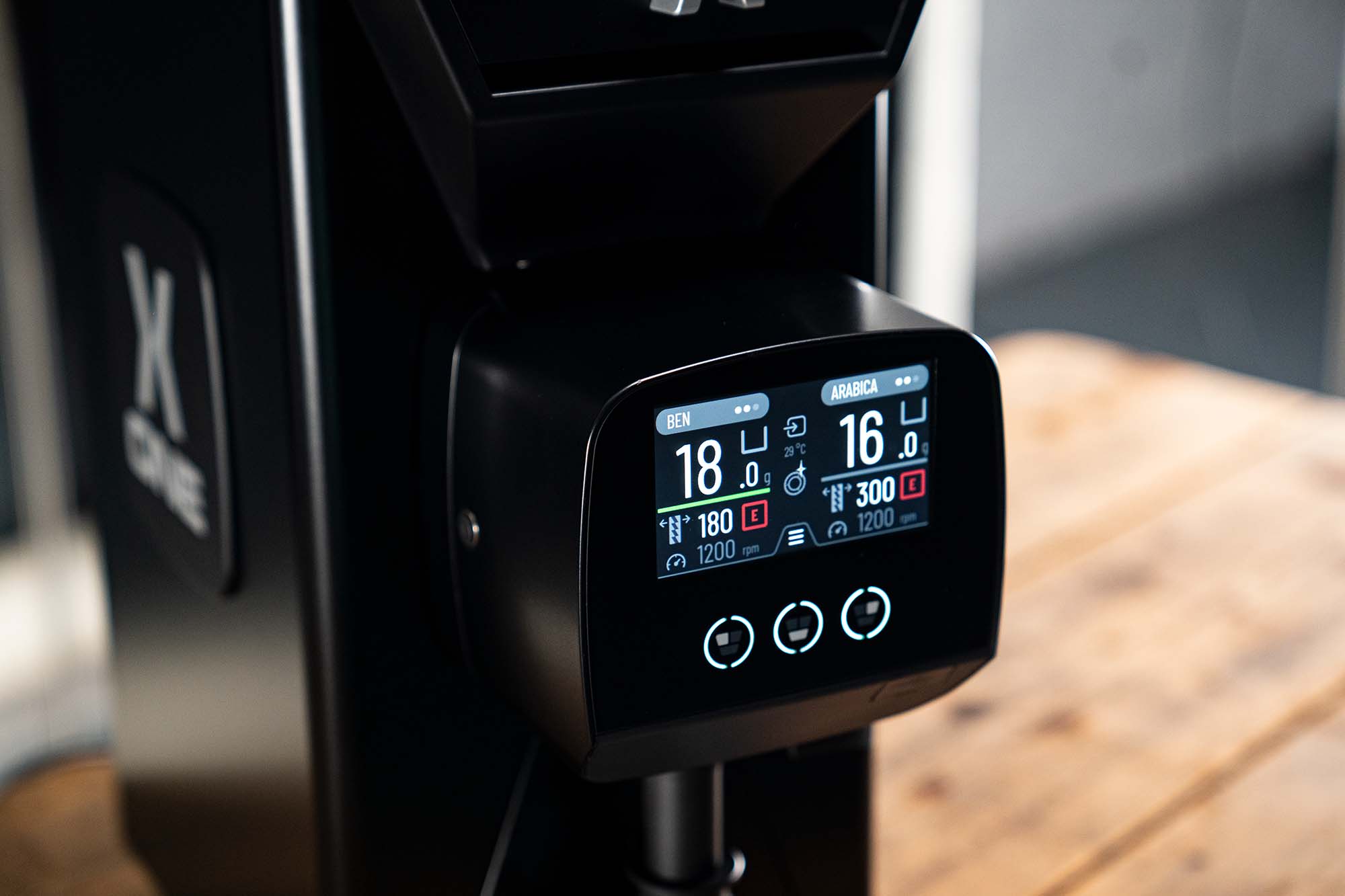 Sanremo X-One Kaffeemühle Schwarz 3-in-1 Espresso