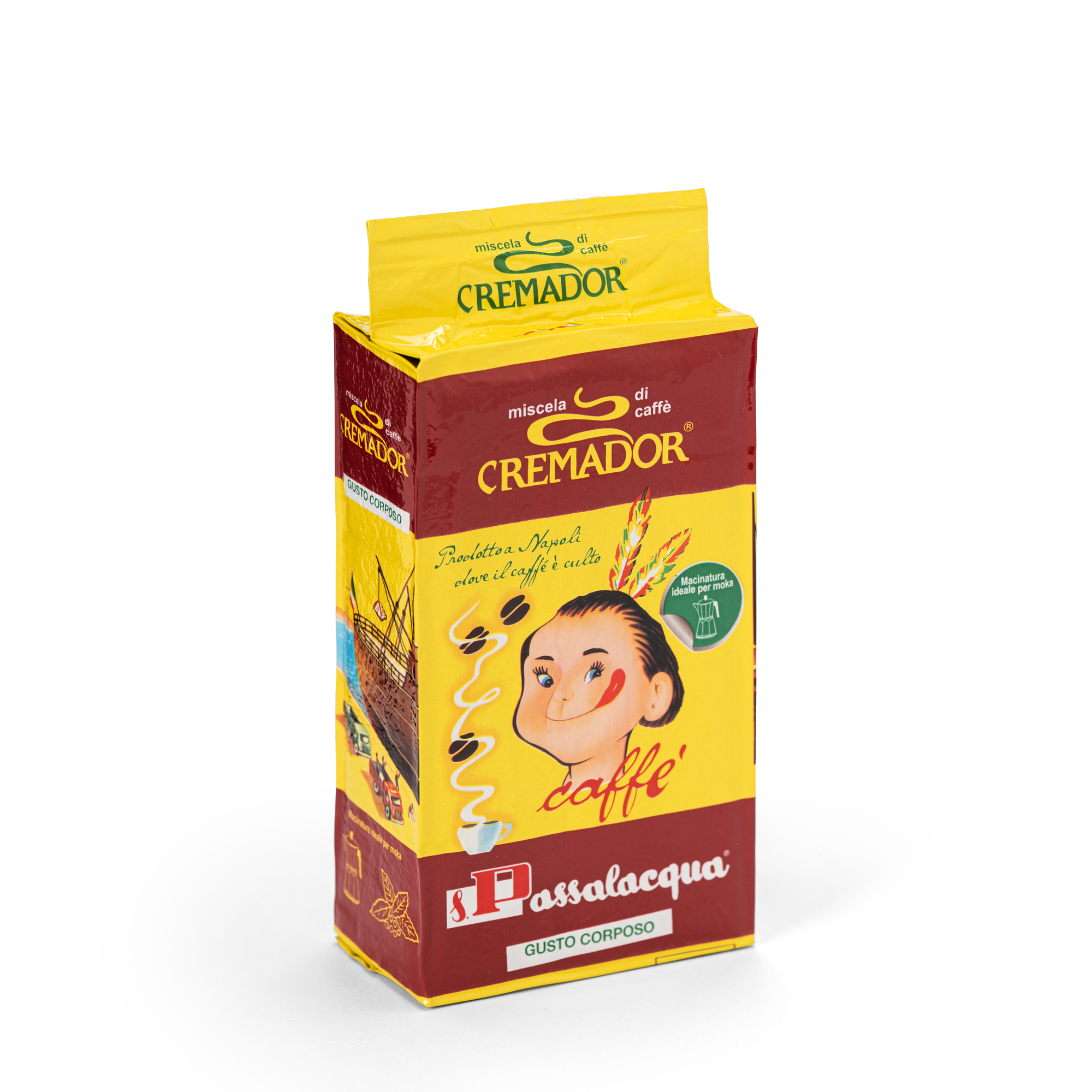 Passalacqua Cremador Kaffee gemahlen 250g cremig