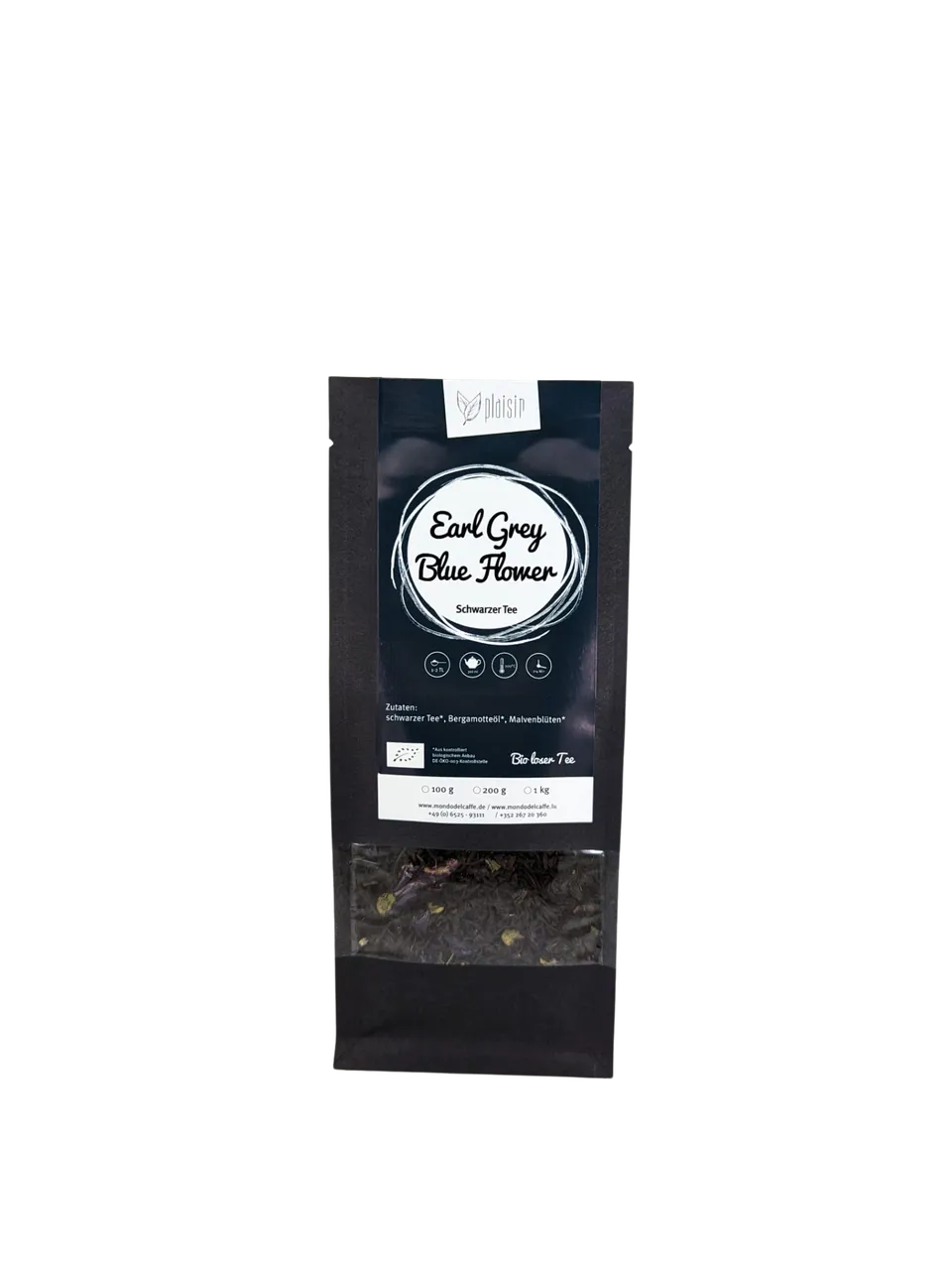 Mondo del Caffè Feinkost Earl Grey Blue Flower Bio-Tee 100gr