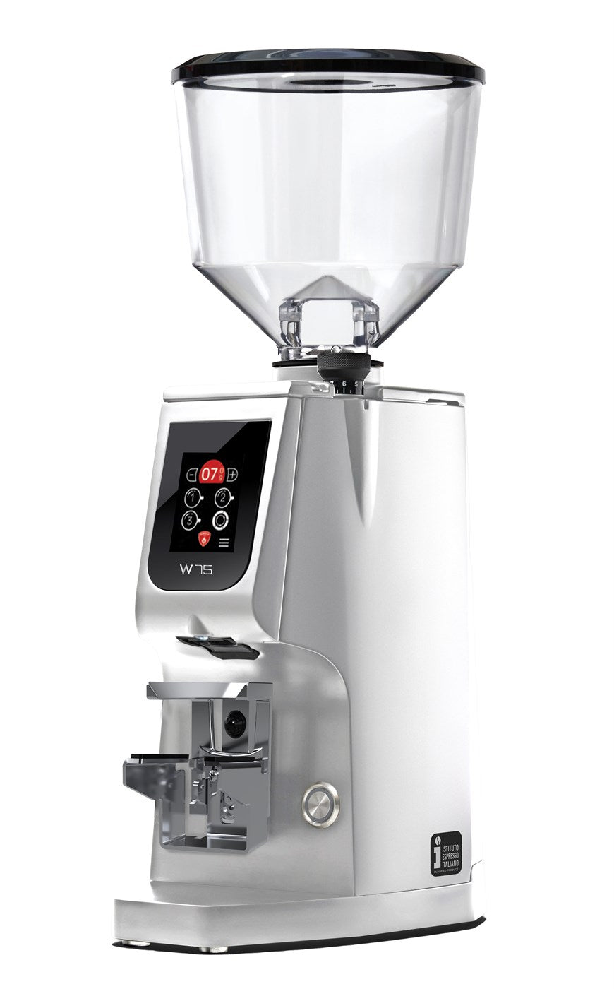 Eureka Atom W 65 Kaffeemühle Schwarz mit Waage