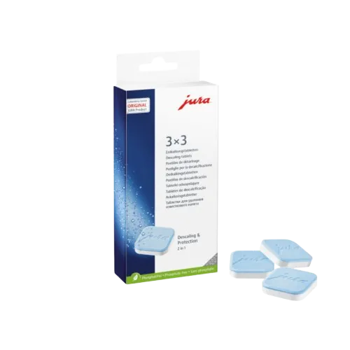 Jura Entkalker Tabletten 9x17 g Entkalkung