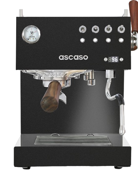 Ascaso Steel Duo Plus PID Siebträgermaschine Schwarz