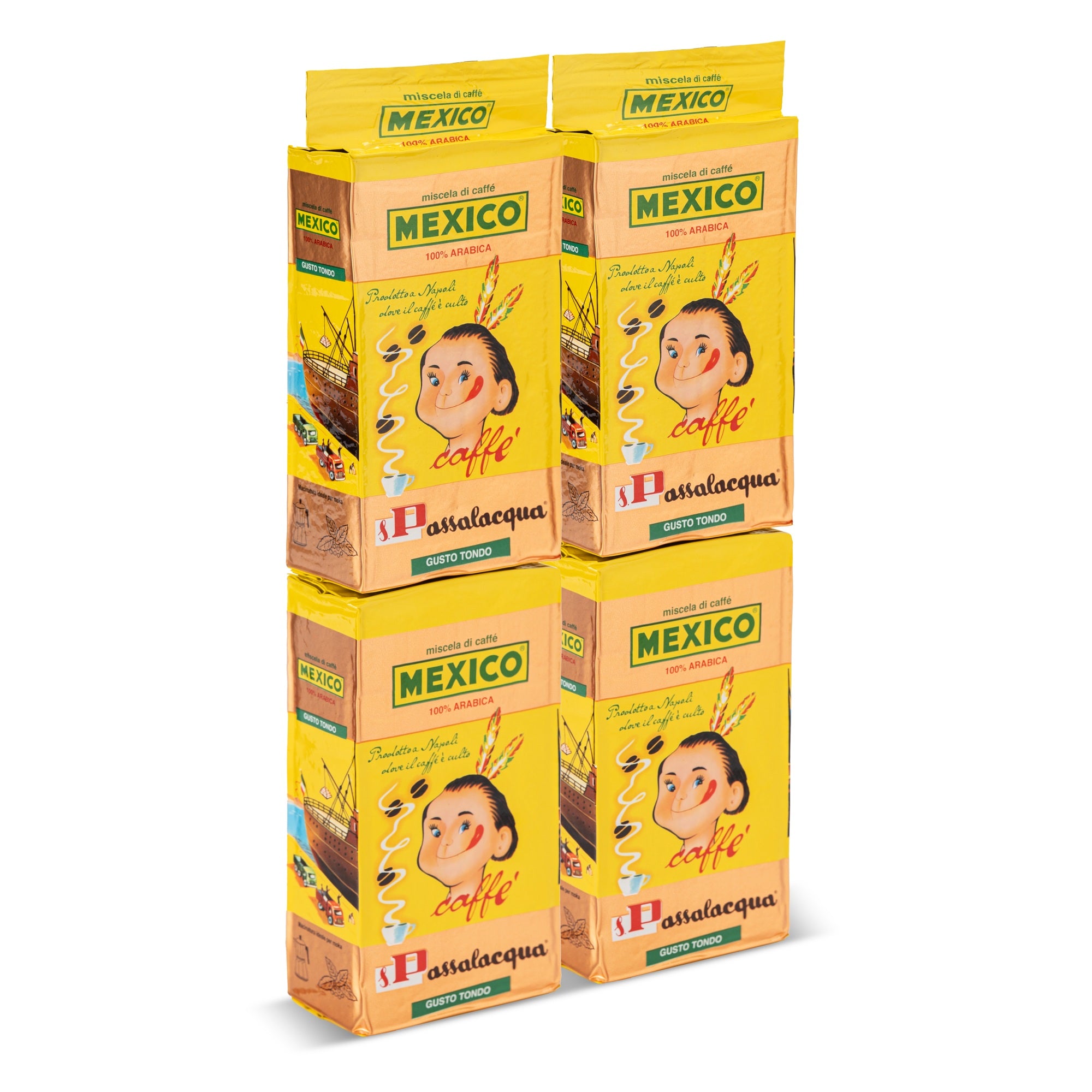 Passalacqua Mexico Kaffeepulver 250g 100% Arabica Moka