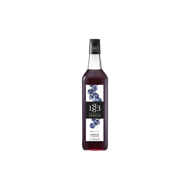 Maison Routin 1883 Blaubeer Sirup Blueberry Rohrzucker 1L