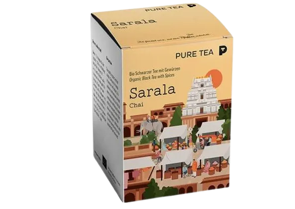 Mondo del Caffè Feinkost Sarala Chai Bio Tee 15x3g Gewürz